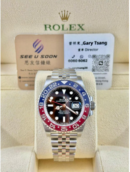 二手 ▶️ Rolex 勞力士 GMT-MASTER II ◀️ 126710BLRO 2025年 (40mm)